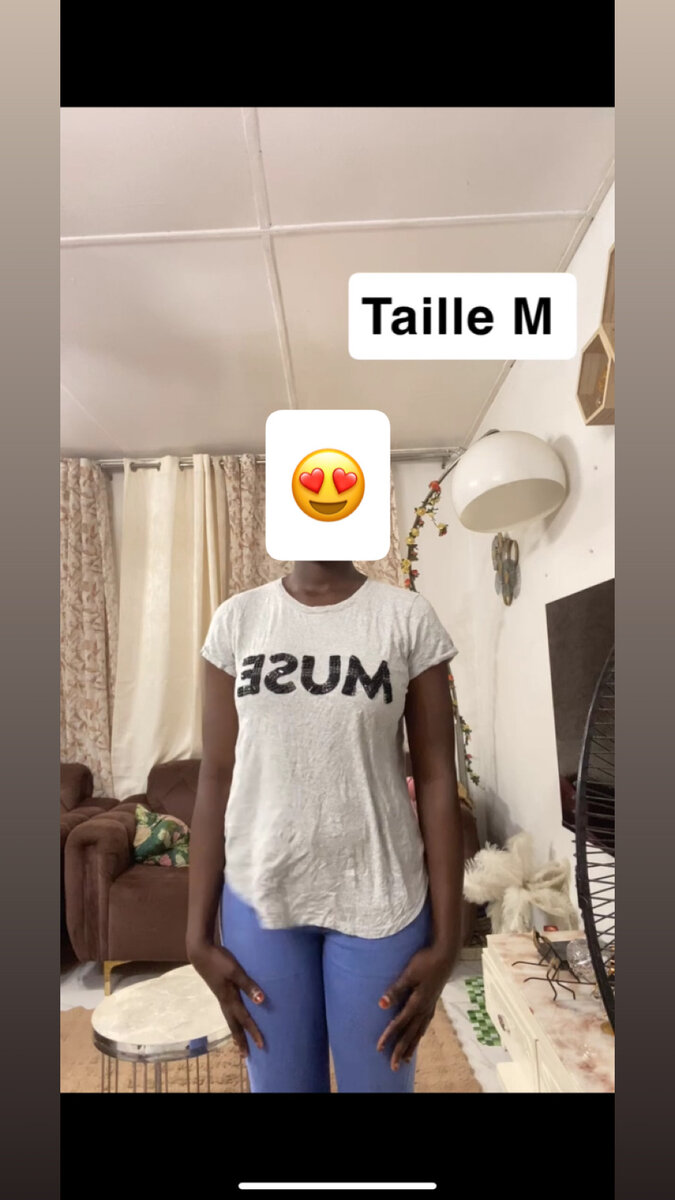 T-shirt femme taille M