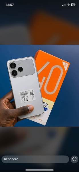 Smartphone moderne et élégant