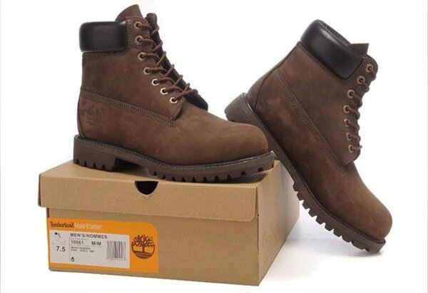 Bottes de Randonnée en Cuir Hommes