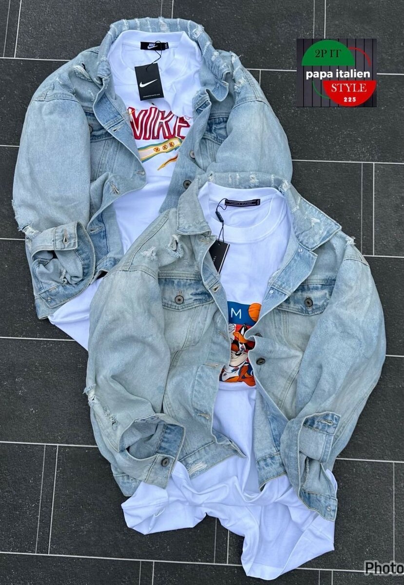 Veste en jean tendance