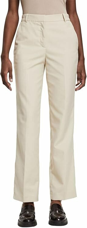High waist khaki pants