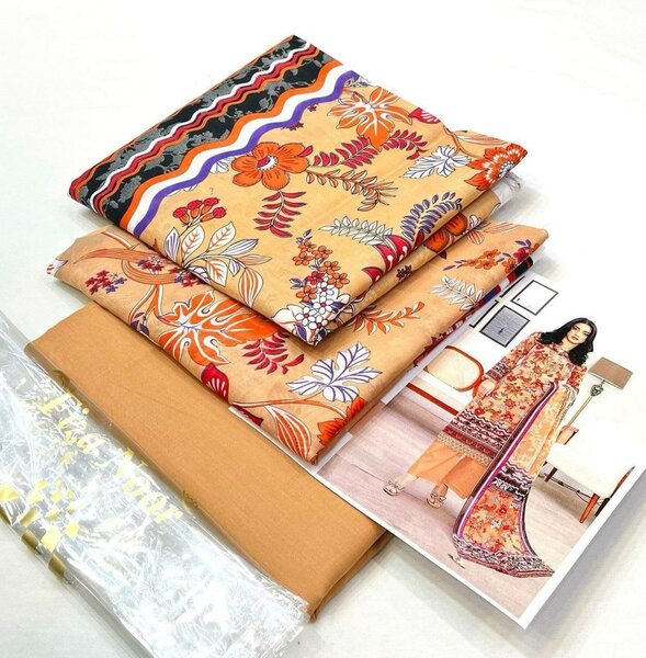 Printed lawn