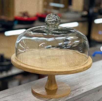 Хлебница с ножкой 