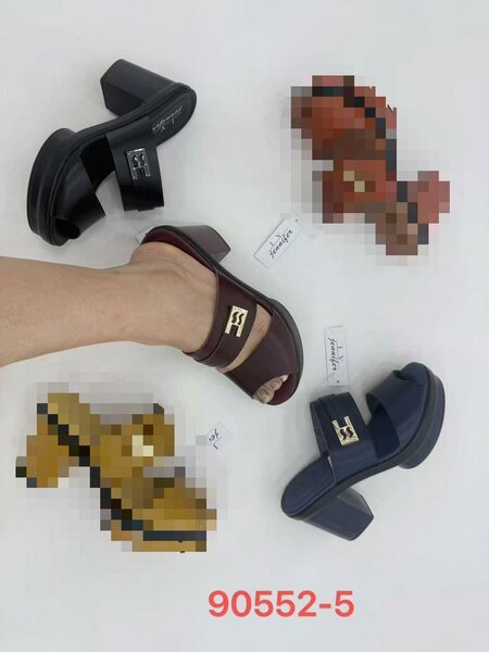 Mules à talon chic femme