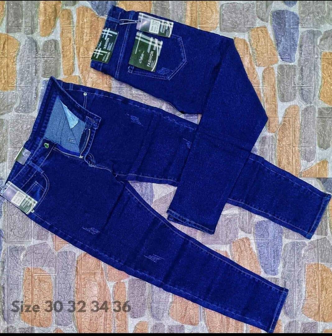 Jeans and smart trousers