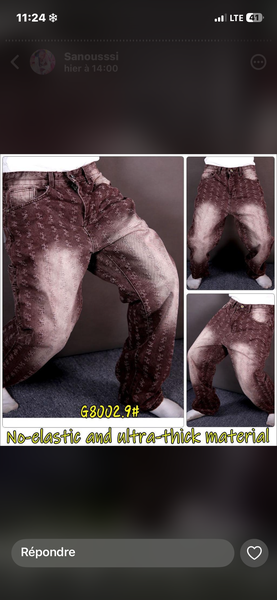 Pantalons en jean robuste