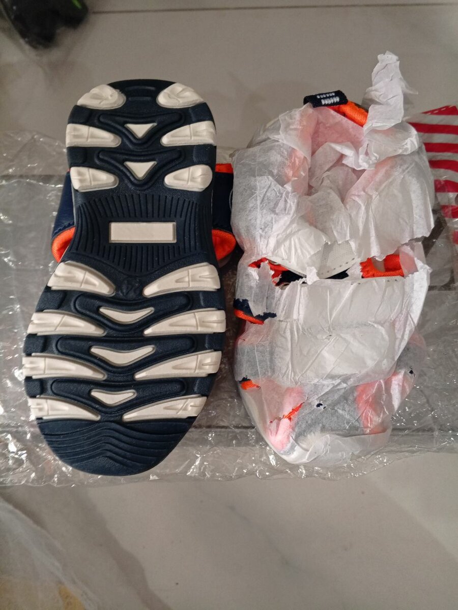 Sandales sport enfant colorées