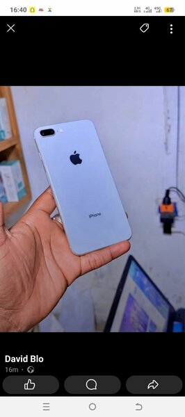 iPhone 8 Plus Argent 64 Go