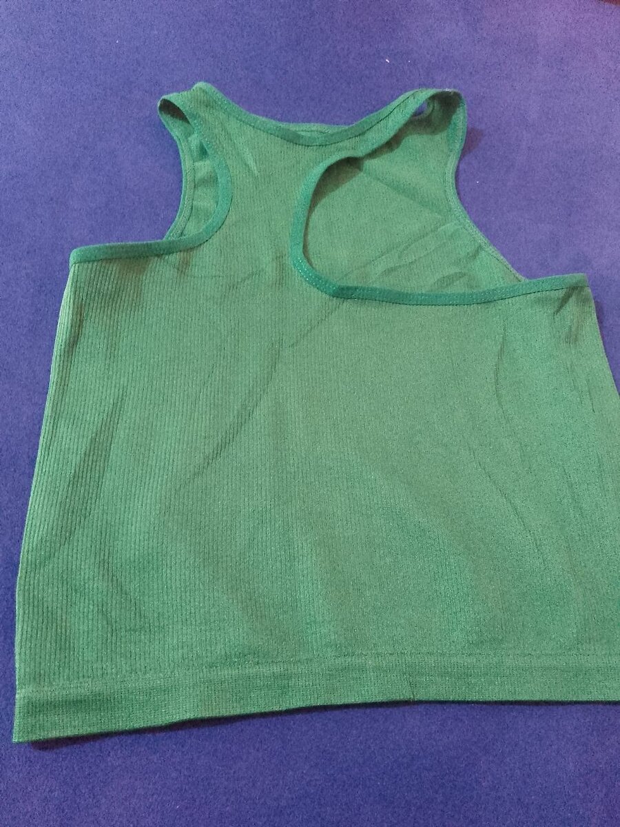 Top débardeur en coton