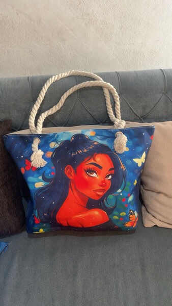 Sac fourre-tout artistique