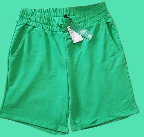 Stylish Green Casual Shorts