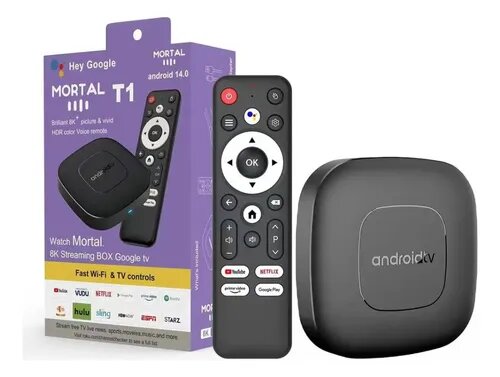 Boîtier TV Mortal T1 8K