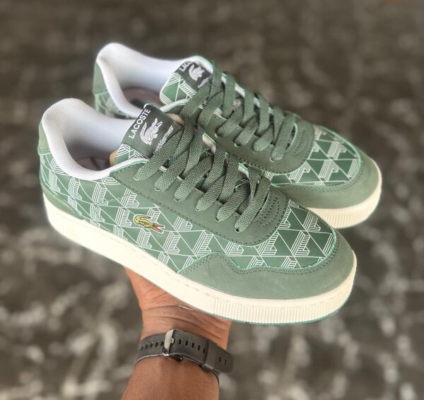 Baskets Lacoste Vertes Homme