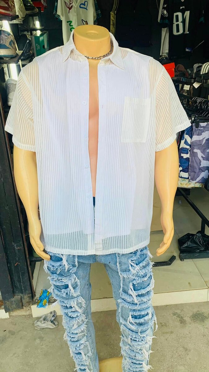 Stylish Men's Vintage Short Sleeve Shirt