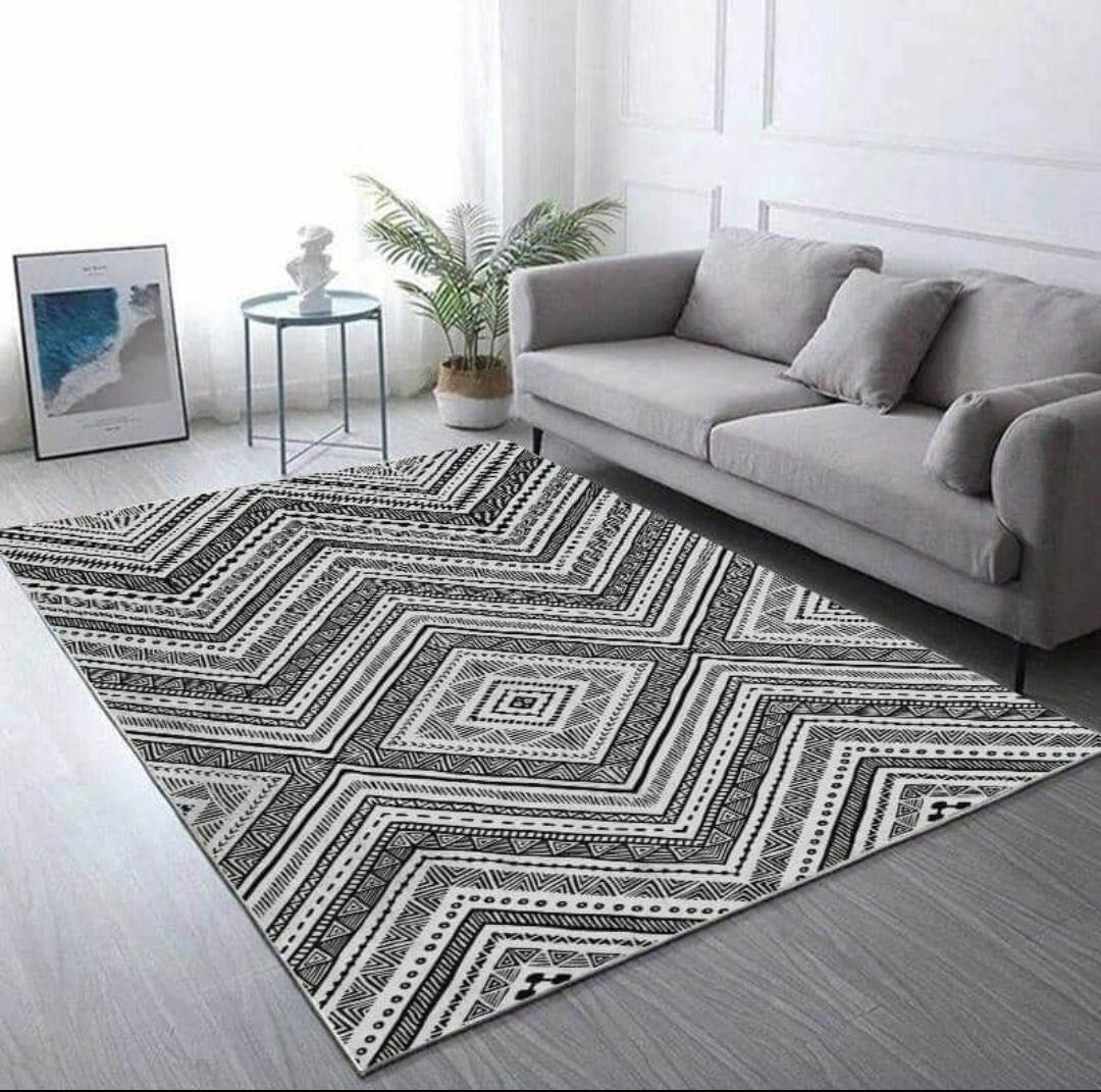 Tapis Boho Géométrique