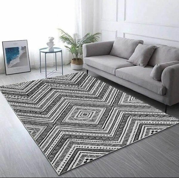 Tapis Boho Géométrique