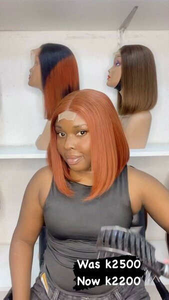 10’’ inches double drown bob