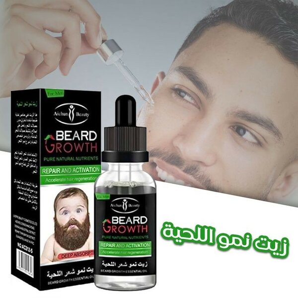 Adieu barbe clairsemée & cheveux dégarnis  La solution est