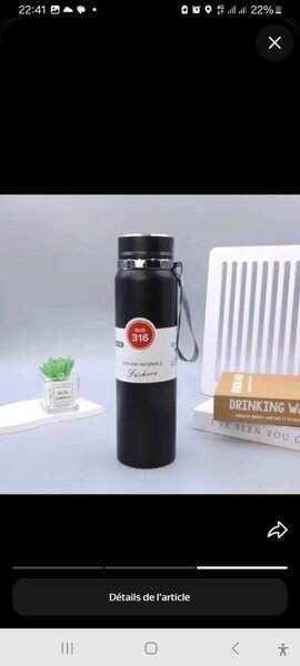 Gourde Isotherme Inox 316