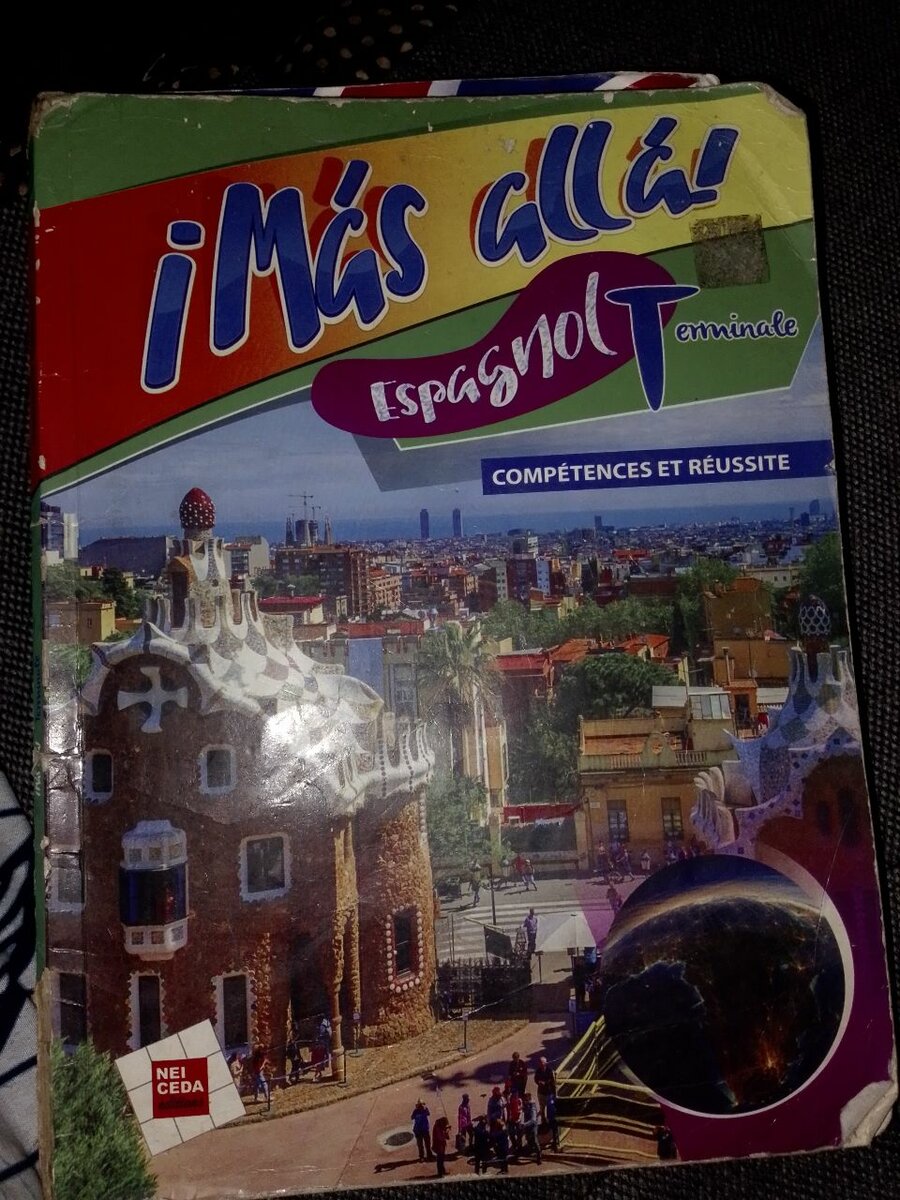 Livres d'apprentissage espagnol et anglais