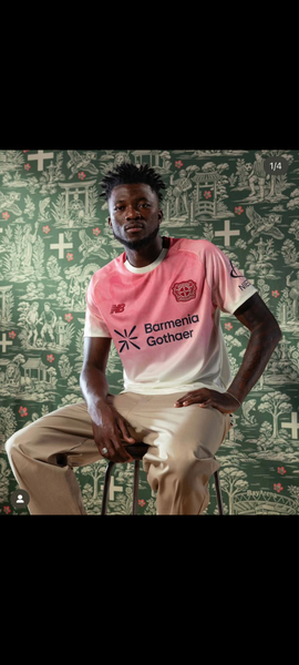 Maillot de Football Rose