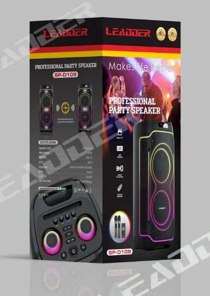 Enceinte de Fête Professionnelle LED