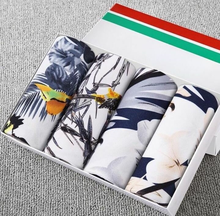 Berrykey 4Pcs Men's Underwea