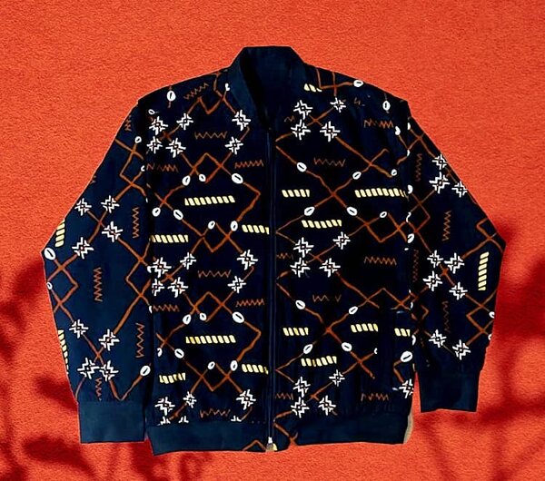 Veste imprimée ethnique tendance