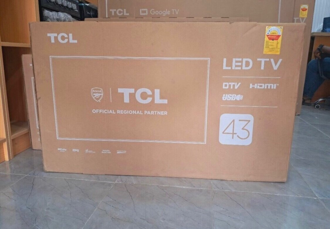 TCL 43inches television, smart