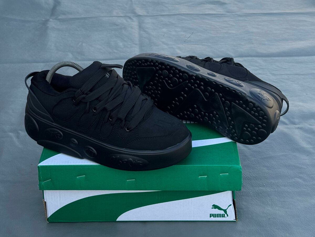 Baskets Puma Noires Unisexes