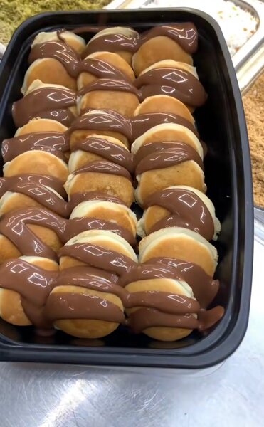 Pancakes au choco et en nature