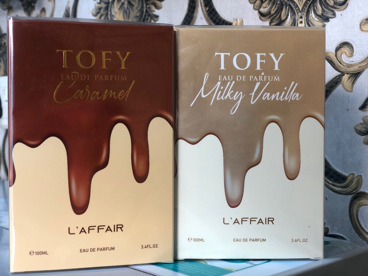 Tofy caramel/milky vanilla