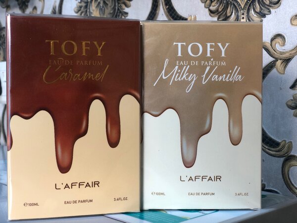 Tofy caramel/milky vanilla