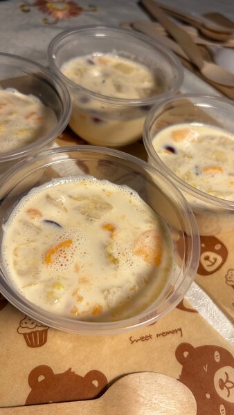 SALADE DE FRUIT CRÉMEUSE