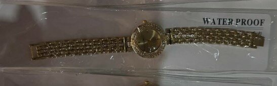 Stylish Women's Metal Wristwatch