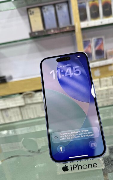 iPhone 16, 128giga bleu