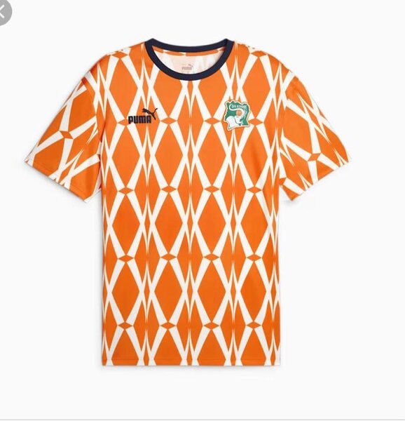 Maillot de foot Puma orange