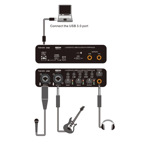 UX22 Audio Sound Card Interface