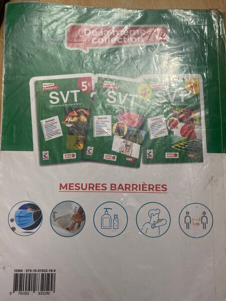 Livre SVT Collège 6e