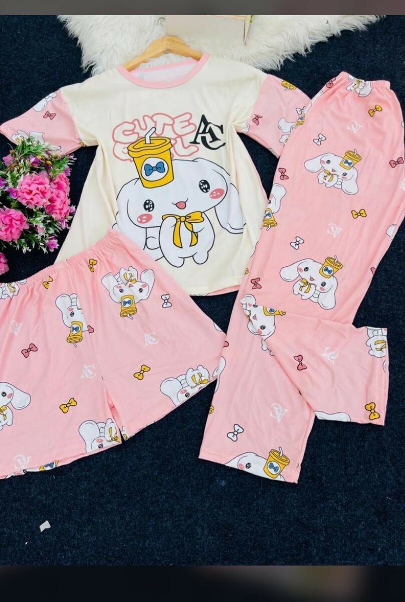 3 in 1 ladies nightwear