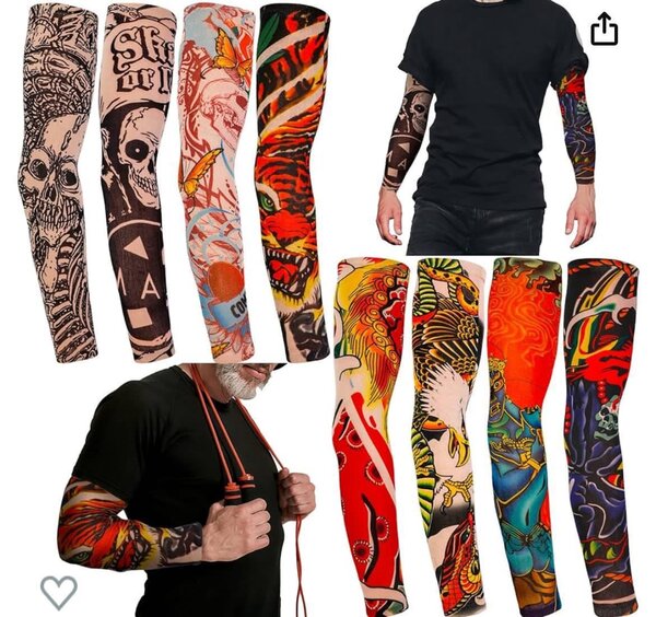 Manchettes tatouage temporaires