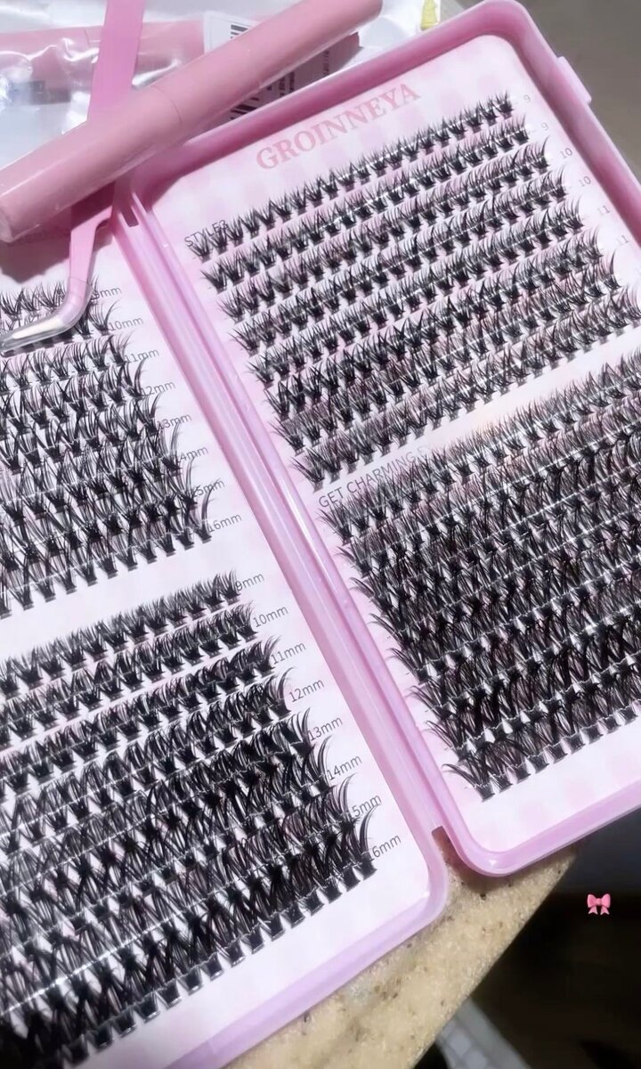 Extensions de cils volumineux