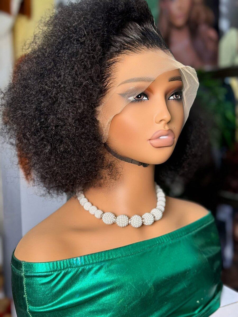 Perruque bouclée Lace Front