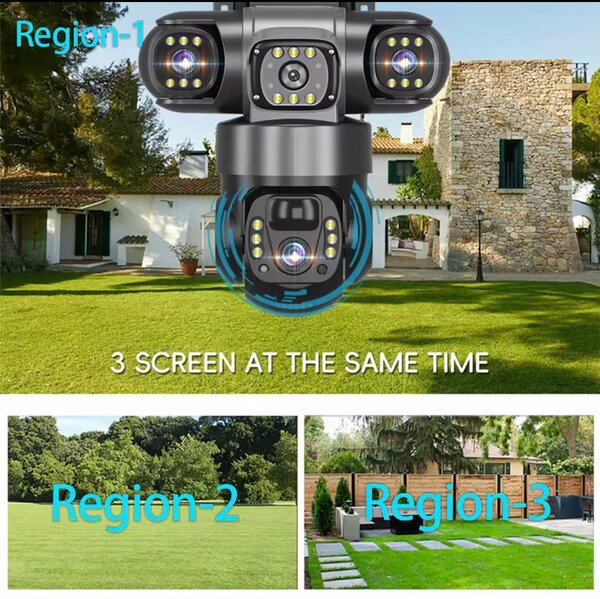 Caméras du surveillance 380°