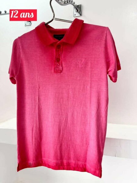 Polo enfant 12 ans rose