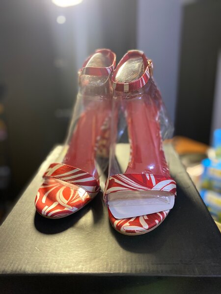 Sandales à Talons Colorées