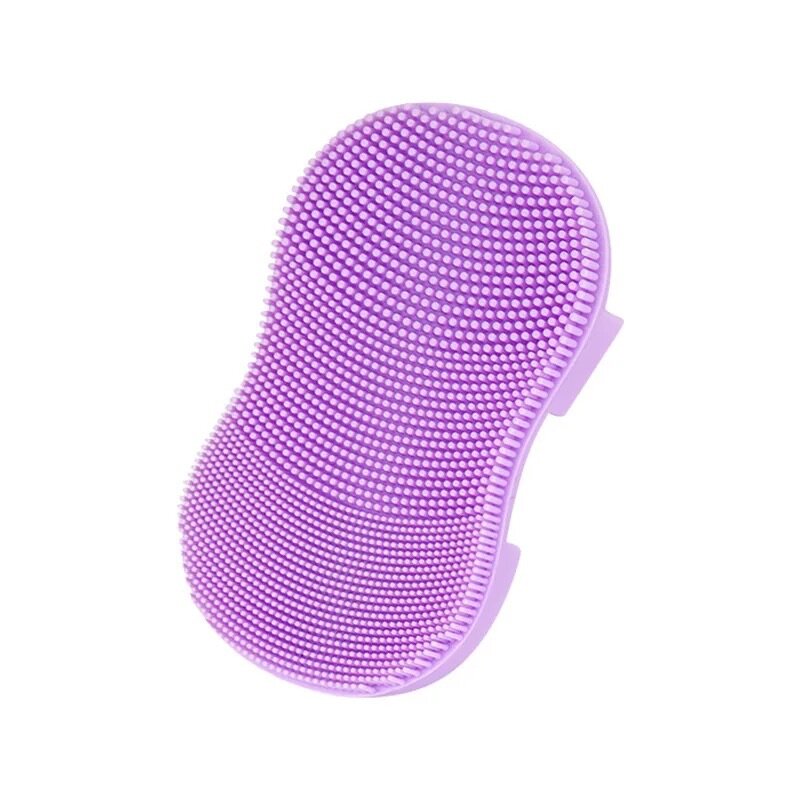 Silicone facial scrubber