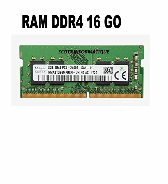 Mémoire RAM DDR4 16 Go