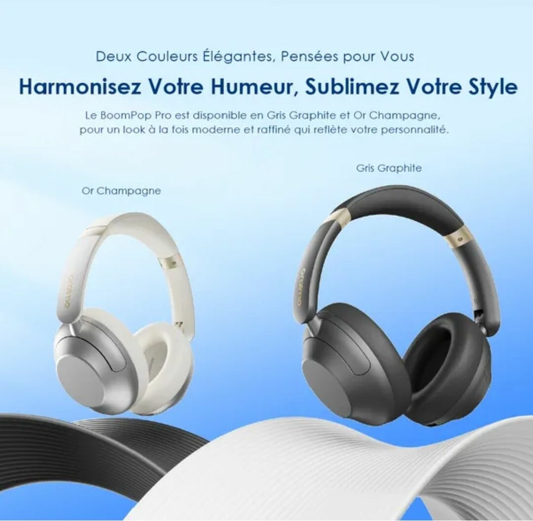 Casque Sans Fil ANC Bluetooth