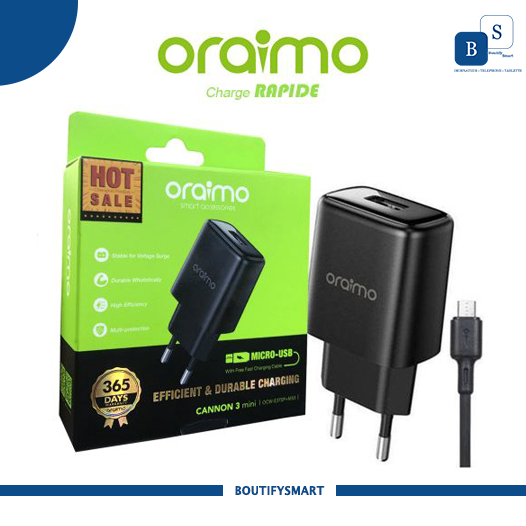 Chargeur Rapide Oraimo Micro-USB